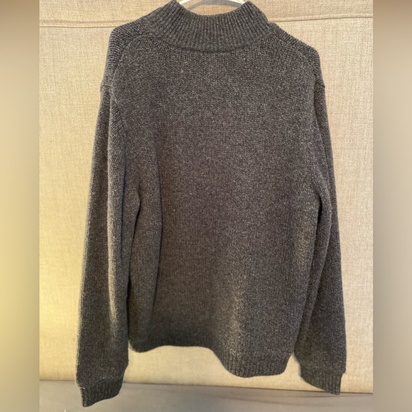 L.L. Bean Men’s Lambs Wool ZipUp Jacket - Picture 4 of 5